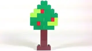 How To Build Lego TREE - 6177 LEGO&reg; Basic Bricks Deluxe Projects