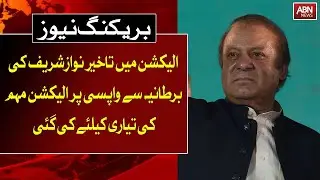 Delay in the election was done to prepare for election campaign after Nawaz Sharif's return from UK