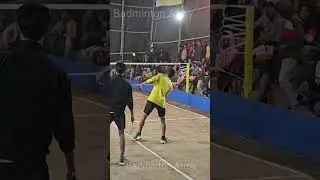 [4k 60Fps ] 💥badminton rally tournament💥 Suvadeep & sohom VS Deblin & Riki .At Domkal #badmintonarmy