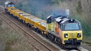 Various UK Trains in the Southwest Jan-Feb 2025