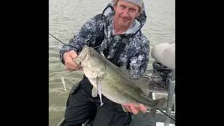 Biggest bass of the weekend. 6 lbs 2 oz on Captain Mack&rsquo;s, mini Mack