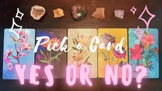 *Quick* Yes or No Tarot Reading | Pick a Card ☀️💖