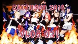 Katsucon 2016: Vlog 02 ~Saturday!~