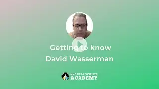 Alumni Success Story:  David Wasserman, Senior Data Architect