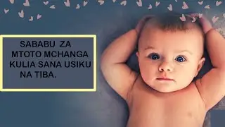Hii ndo sababu mtoto wako mchanga analia sana usiku , na Tiba yake . {COLIC} | Mtoto kulia usiku