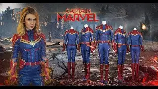 ProCosplay.com Captain Marvel Carol Danvers movie Cosplay Costume
