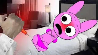 PINKI is Sick and Scared of Giving a Shot... (Sprunki in Real Life)