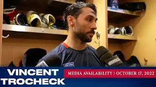 New York Rangers: Vincent Trocheck Postgame Media Availability | Oct. 17, 2022