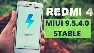 Redmi 4 Miui 9.5.4.0 Stable Update | What's New - Full features Overview & Download Link
