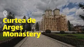 Visiting Curtea de Argeș Monastery : Romania’s Royal Hidden Gem | ASMR Go Pro 4K