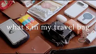 What’s in My Travel Bag