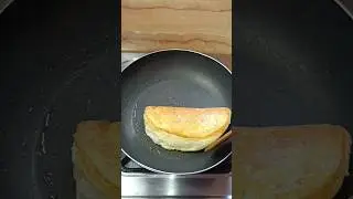 When you have 1 egg try this fluffy omelette| egg omelette recipe #shorts #viral #egg