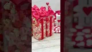 Candy Popcorn Valentine&rsquo;s Day edition #valentinesday #candypop #valentinetreats #valentineshorts