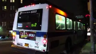 MTA New York City Bus: 1999 OBI Orion V #6333 on the Bx7 Bus.