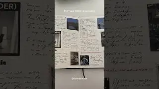 POV: your hobby is journaling #journaling #writing #journalinginspiration