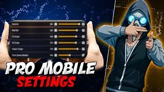My Pro Free Fire Mobile Settings 🔥 Best Sensitivity & HUD 