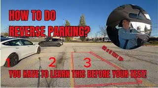 Reverse Parking Explained Step by Step | Easy Method for Beginners | G2 & G Test Step-by-Step