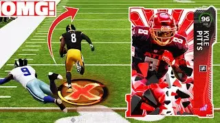 KYLE PITTS HURDLES 4 DEFENDERS! OMG INSANE - Madden 22
