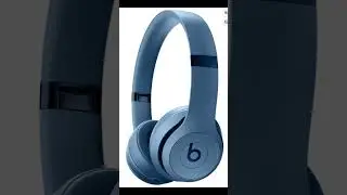 Beats Solo 4 - Wireless On-Ear Bluetooth Headphones-Blue