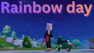 𖹭 Heartopia 𖹭 Rainbow and winter event day𖹭