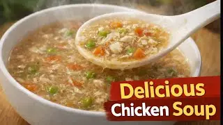 Soup recipe,Chiken corn soup its super delicious 