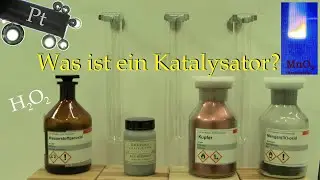 Wasserstoffperoxid mit Platin, Kupfer und Braunstein - oder was ist ein Katalysator?