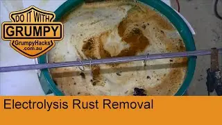 Angle Plate - Electrolysis rust removal