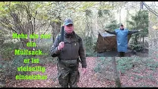 MEHR ALS NUR EIN MÜLLSACK, er ist vielseitig einsetzbar beim MILITÄR und im OUTDOORBEREICH