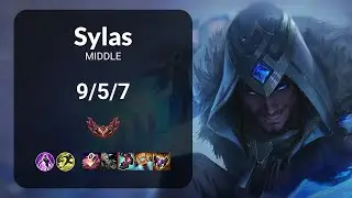 Sylas vs Corki MIDDLE - KR GRANDMASTER Patch 15.4