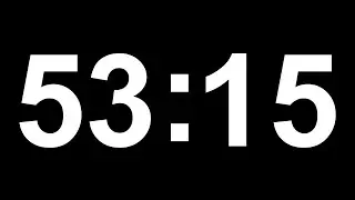 53 Minute and 15 Second Timer ⏲️