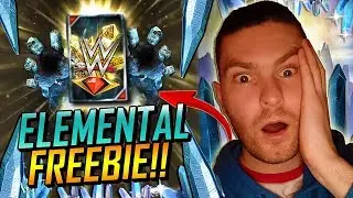 INSANE ELEMENTAL FREEBIE!! FULL CATALOG OF ELEMENTAL CARDS!! WWE SUPERCARD SEASON 6