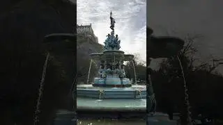 Ross Fountain #edinburgh  #scotland #travel #architecture #art #castle #shortvideo #art