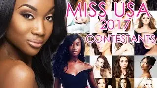 MISS USA 2017 - Contestants