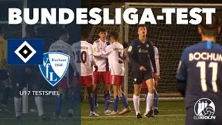 Traum-Tor und tolle Paraden! | Hamburger SV U17 - VfL Bochum U17 (Testspiel)
