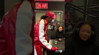 Chiller STREETER at WBLS Radio station for his interview for redemption chiller the entertainer