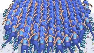 Max Levels in - Crowd Battle🤭🤩 Gameplay New Levels - Android, iOS 🤗🤭