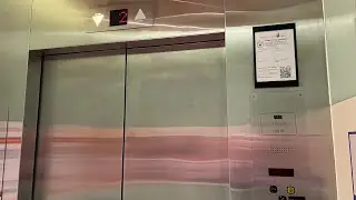KONE TMS elevator in TANGS shopping mall Singapore 