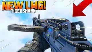 THE NEW LMG IS AMAZING! BO4 (TIGERSHARK Gameplay)