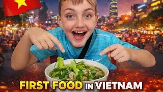 Первое знакомство с вьетнамской кухней 🇻🇳: суп Фо и спринг-роллы с крабом в Хошимине.