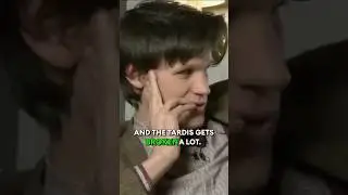 Matt Smith BROKE His Sonic Screwdriver On Doctor Who