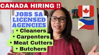 CANADA JOBS HIRING NOW BY AGENCIES IN THE PHILIPPINES #canada #canadaimmigration #canadajobs