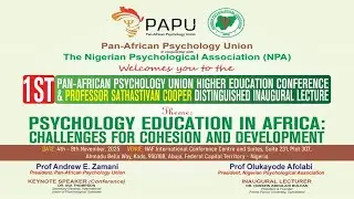 1ST PAN-AFRICAN PSYCHOLOGY UNION HIGHER EDUCATION CONFERENCE DAY 4 08/11/2025