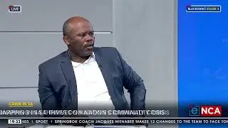 Shadrack Sibiya speaks on the rise of kidnappings in SA