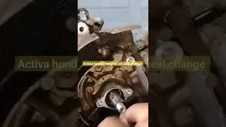 activa honda magnet oil seal change kaise karen #automobile