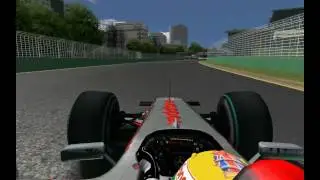 OnBoard L Hamilton Melbourne F1WCP