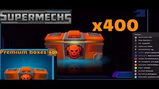 Supermechs⛅ x400 Premium boxes🧡 ($400.00+ USD WORTH) 🧡