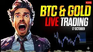 Crypto Live Trading In Hindi | 17 Oct Live Trading | BTC price Prediction | #crypto #btc