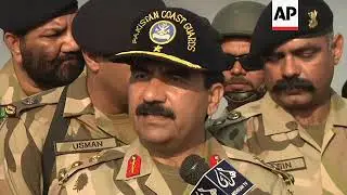 Pakistan Coast Guard destroys huge haul of drugs, liquor