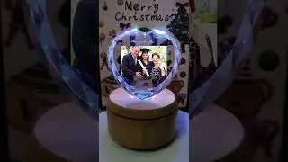 Capture love's purest moments with a unique 3D crystal gift