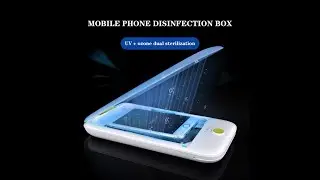 Ultraviolet Mobile Phone Sterilizer Cleaner Multifunctional Sterilization Box USB Rechargeable